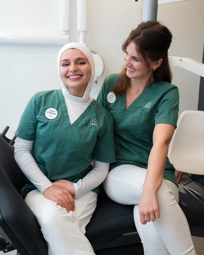 Teammoment in der dentistei