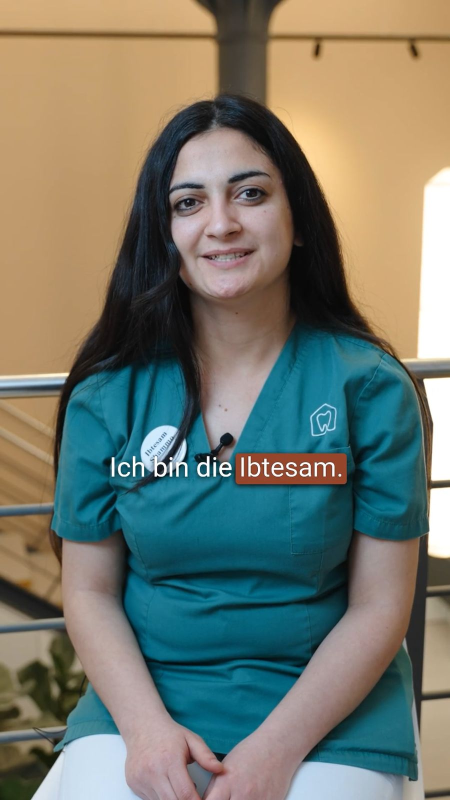 Ibtesam, Auszubildende