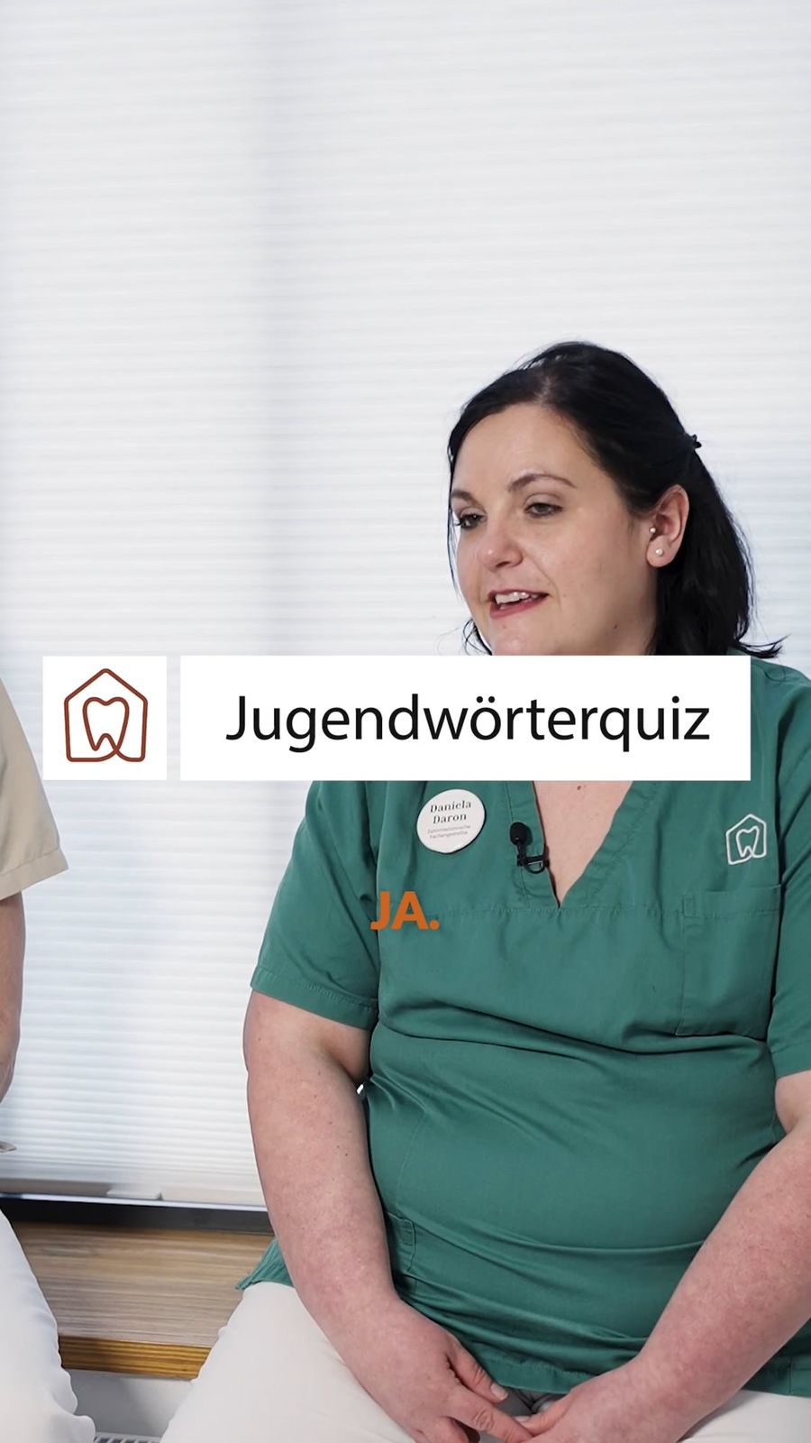 Das Team beim Generationenquiz